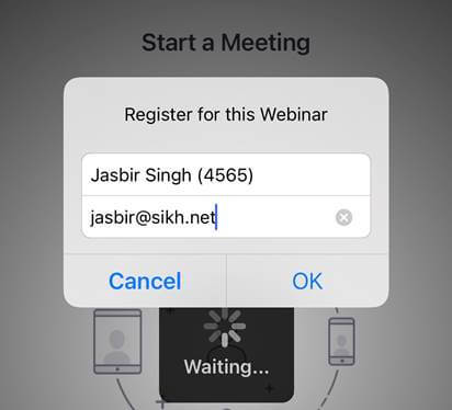 start meeting
